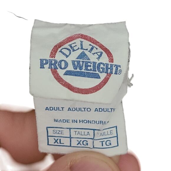 Mens Hollywood and Vine Short-Sleeve T-Shirt Delta pro weight XL - Picture 4 of 5